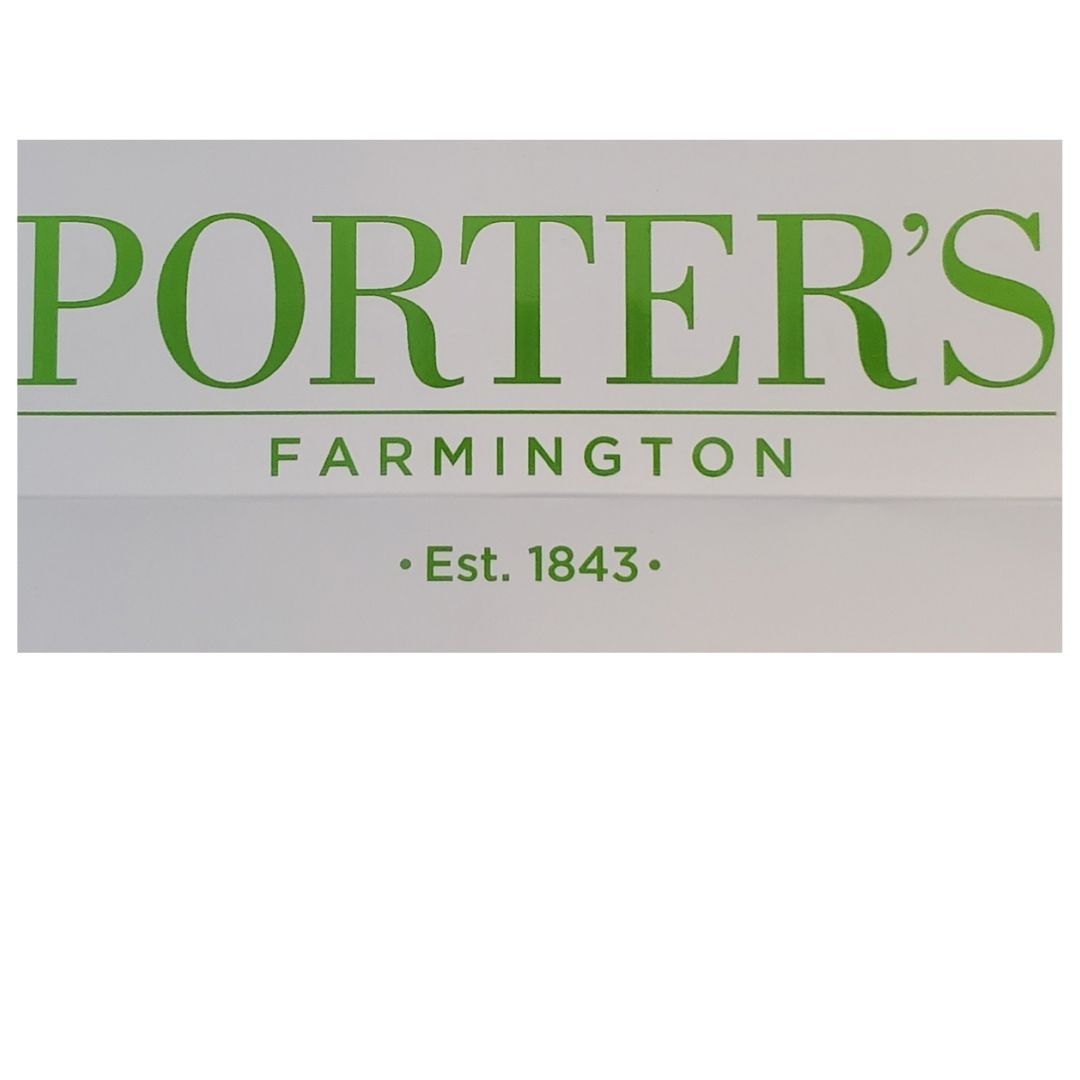 Porter's Rectangle Sticker Decal