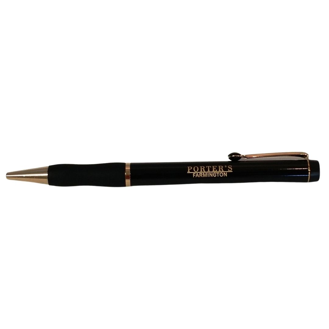 Black and Gold Pen